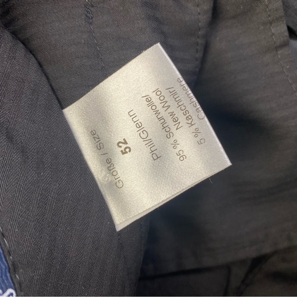 Rover & Lakes Wool Cashmere Suit Brown Plaid Jacket 46” Pants 34X32.5 AU Sz 52 - Picture 13 of 16